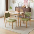Moderne Holz-Esszimmerstühle im Mid-Century-Stil, 2er-Set