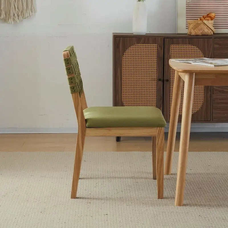 Moderne Holz-Esszimmerstühle im Mid-Century-Stil, 2er-Set