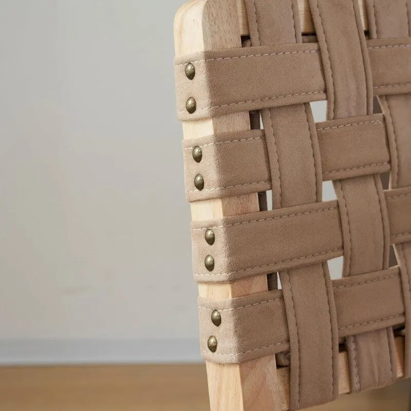 Moderne Holz-Esszimmerstühle im Mid-Century-Stil, 2er-Set