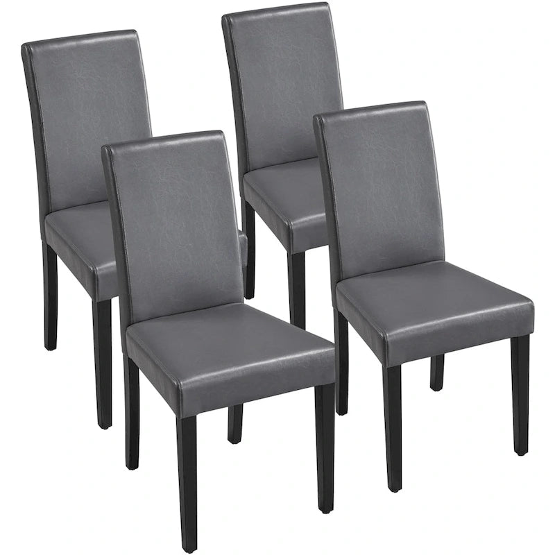 4-piece High Back Dining Room Chairs for Home