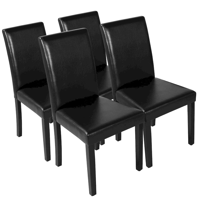 4-piece High Back Dining Room Chairs for Home