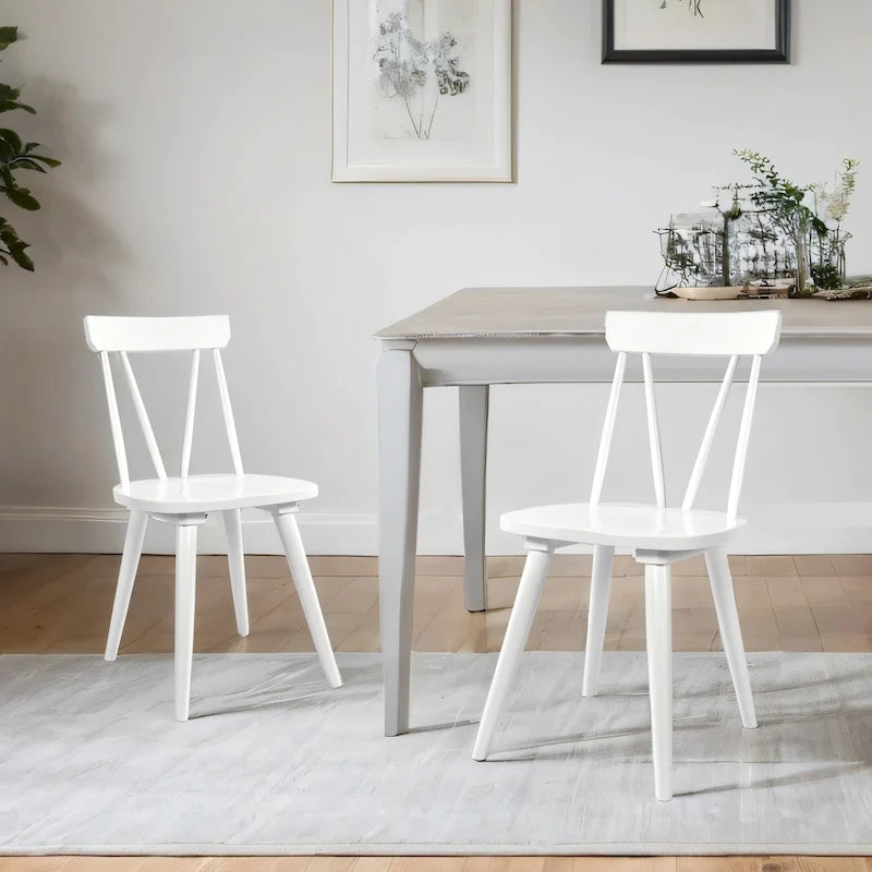 Windsor 17.4 Wide Wooden Dining Chairs