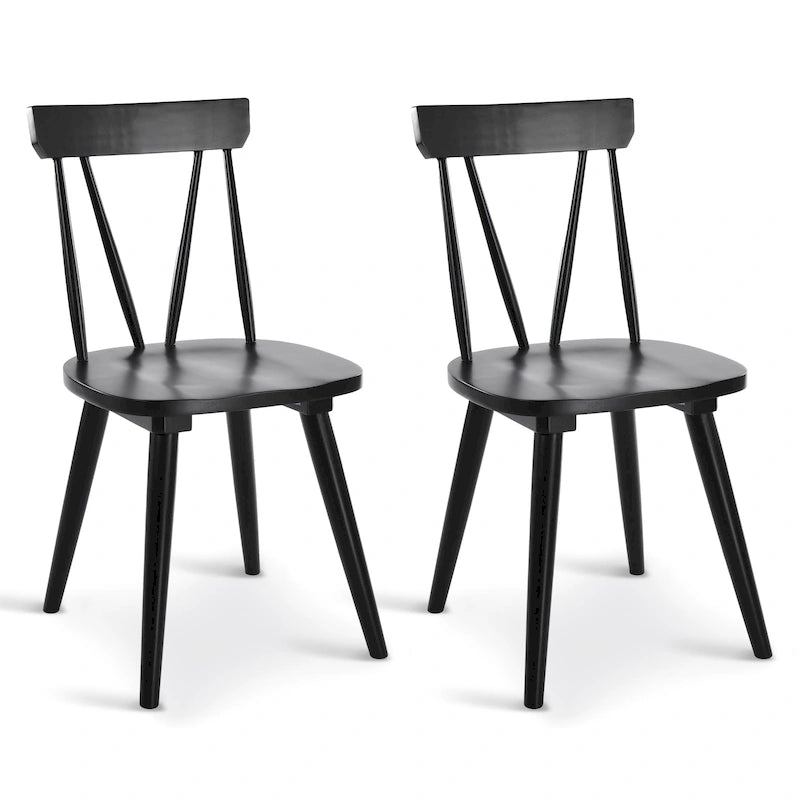 Windsor 17.4 Wide Wooden Dining Chairs