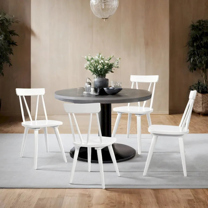 Windsor 17.4 Wide Wooden Dining Chairs