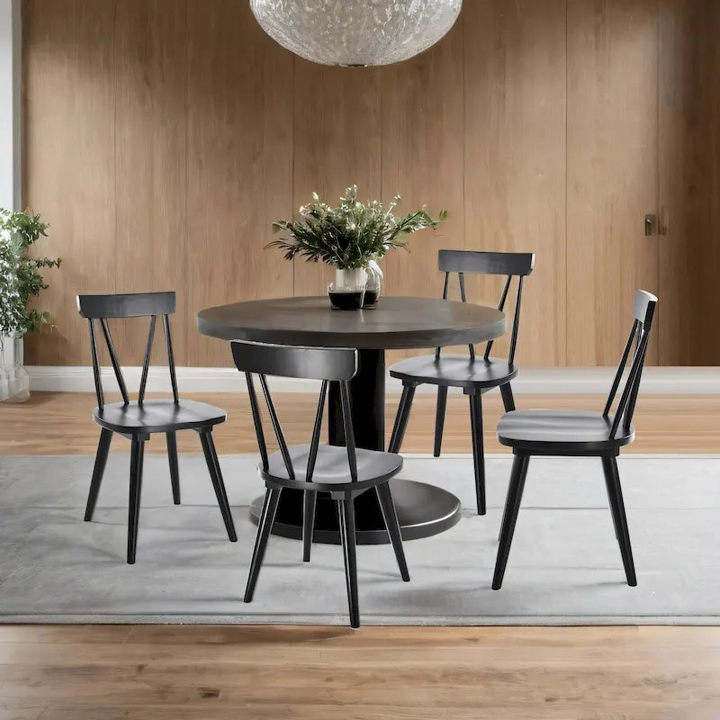Windsor 17.4 Wide Wooden Dining Chairs