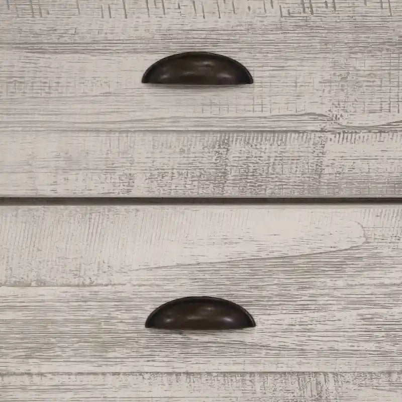Mid-Century Modern 6-Drawer Solid Wood Dresser
