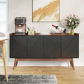 55-Zoll-Küchen-Sideboard mit Stauraum, Kaffeebar-Schrank mit Türen – N/A