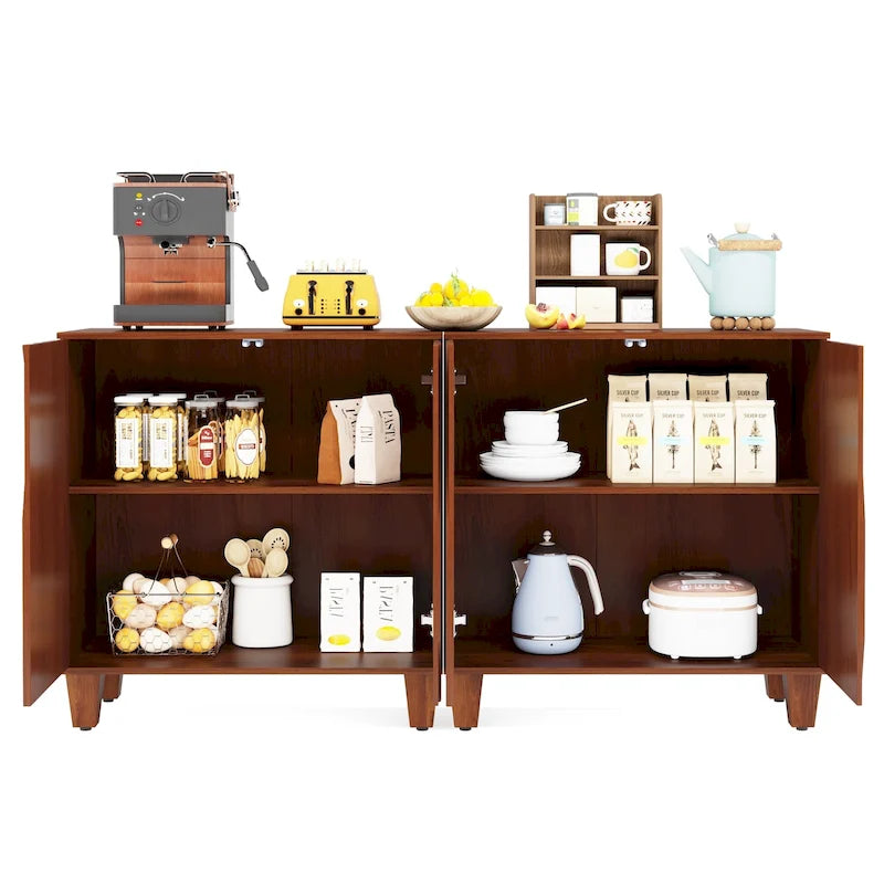 55-Zoll-Sideboard mit Stauraum für Küche und Esszimmer
