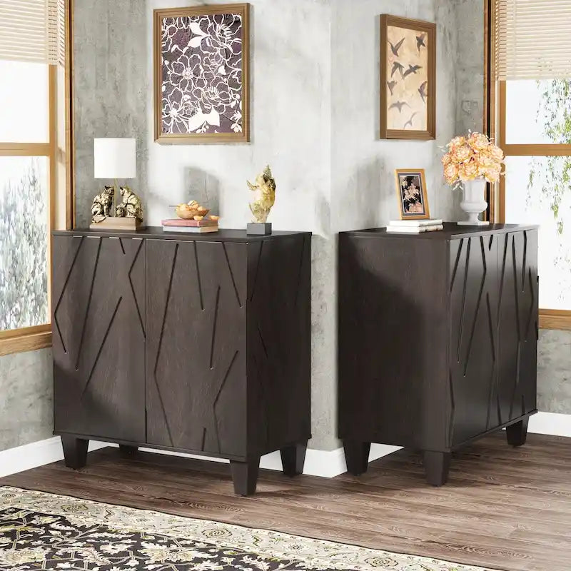 55-Zoll-Sideboard mit Stauraum für Küche und Esszimmer