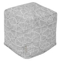 Cotton Twill Indoor Ottoman Pouf Cube - Small