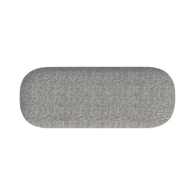 Ellipse Modern Storage Bench with Metal Legs