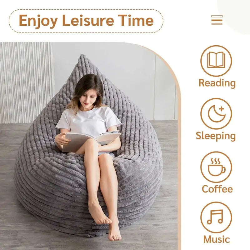 3 in 1 Convertible Bean Bag Chair