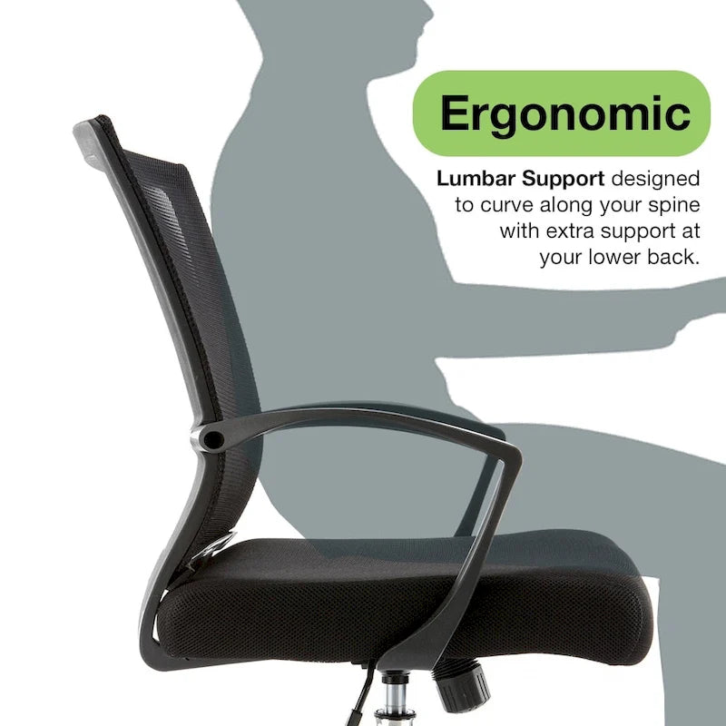 Mid-back Ergonomic Office Chair